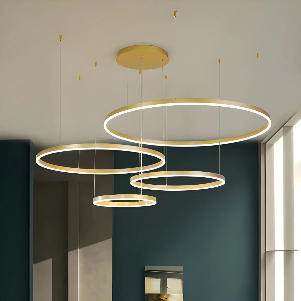 Feyran Modern Wireless Ring Chandelier Ceiling Lamp