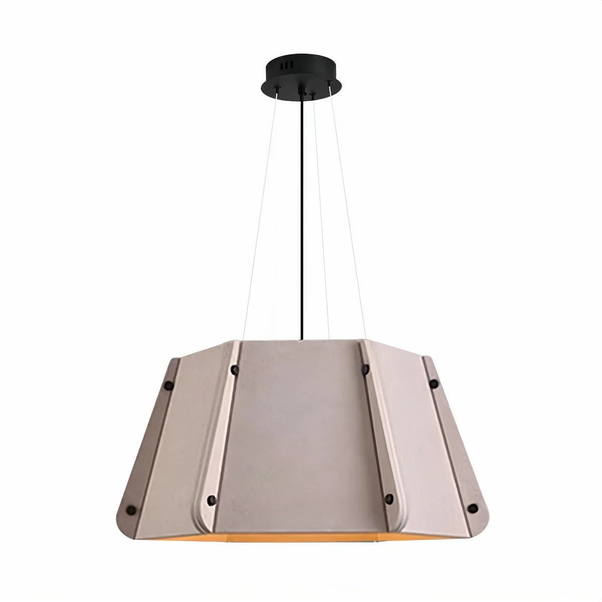 Feyran Outward Turning Circular Cone Acoustic Pendant Light