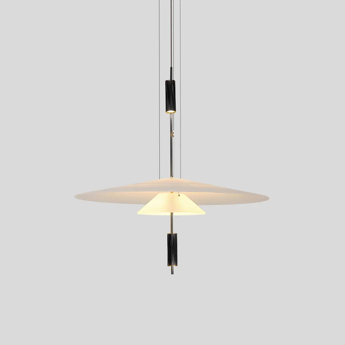 Feyran Layered Disc Pendant Light for Dining Room