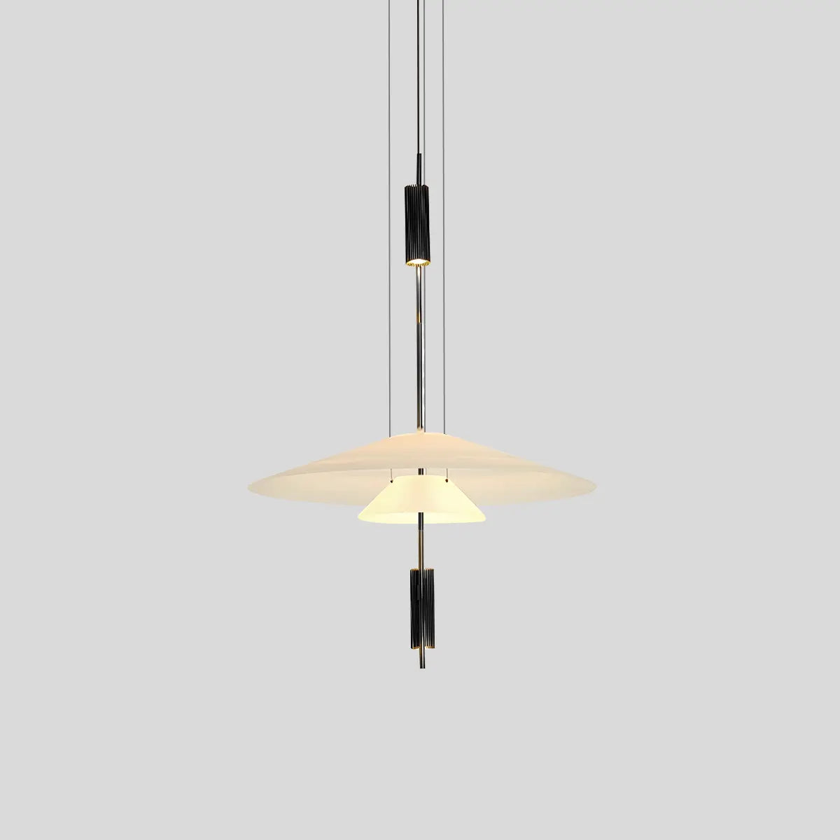 Feyran Layered Disc Pendant Light for Dining Room
