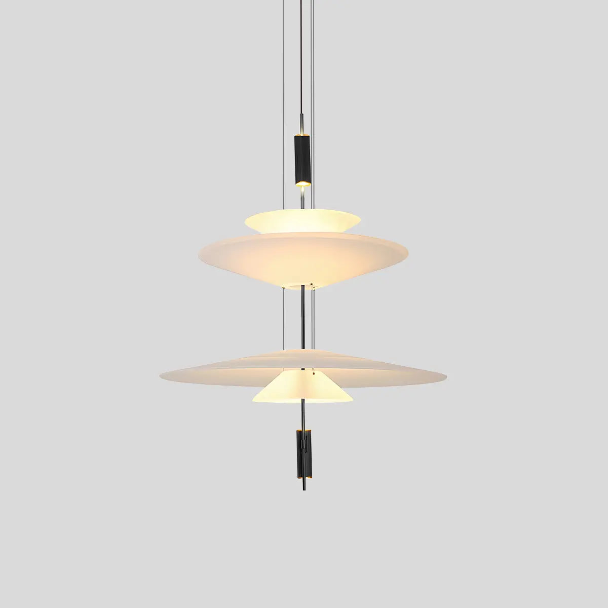 Feyran Layered Disc Pendant Light for Dining Room