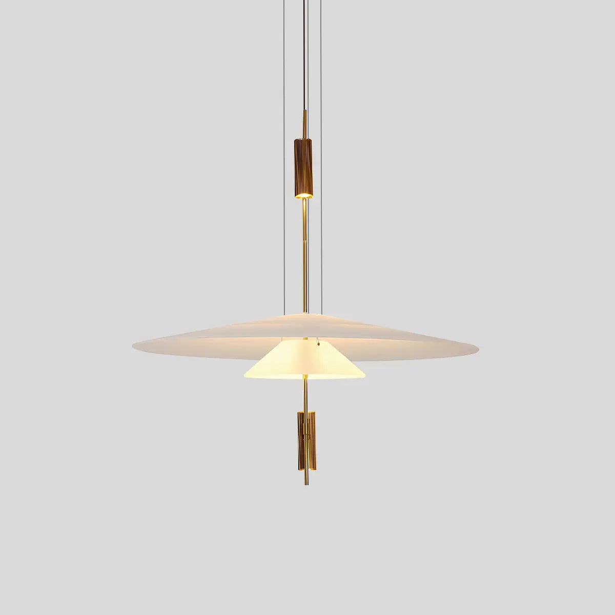 Feyran Layered Disc Pendant Light for Dining Room