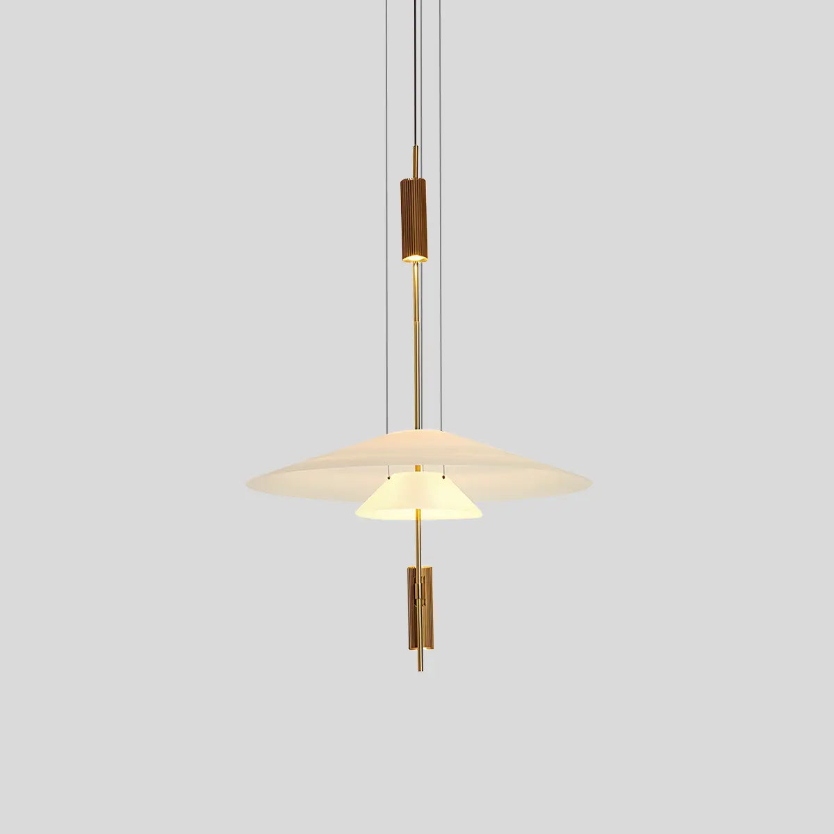 Feyran Layered Disc Pendant Light for Dining Room