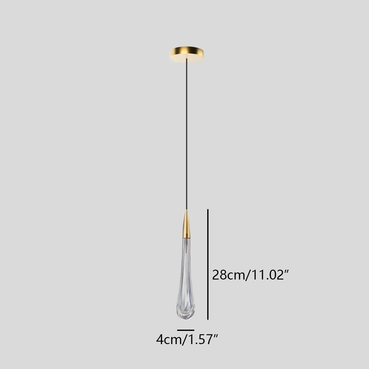 Feyran Chryseos Crystal Pendant Light for Living Room