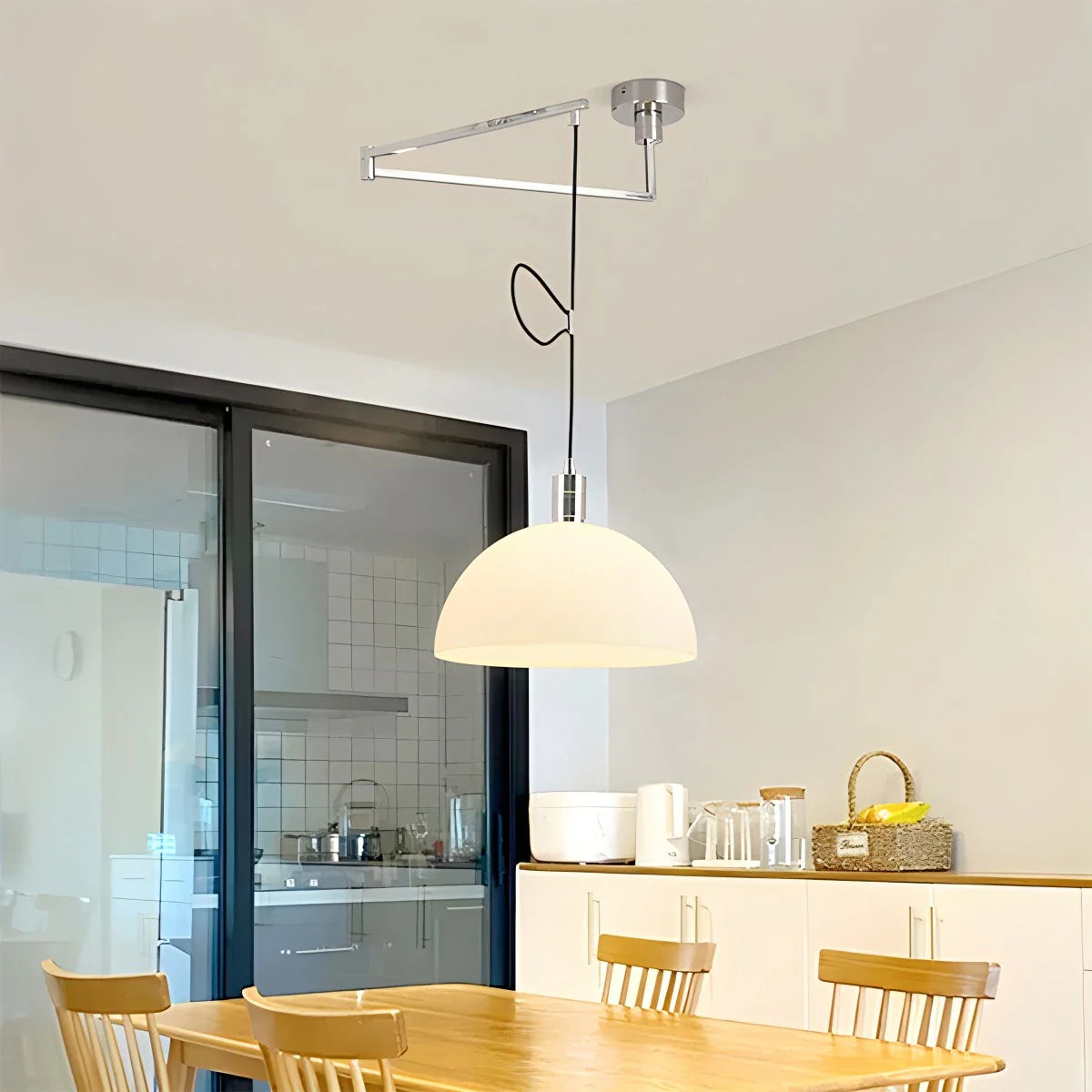 Feyran Bauhaus Creative Rocker Glass Pendant Light