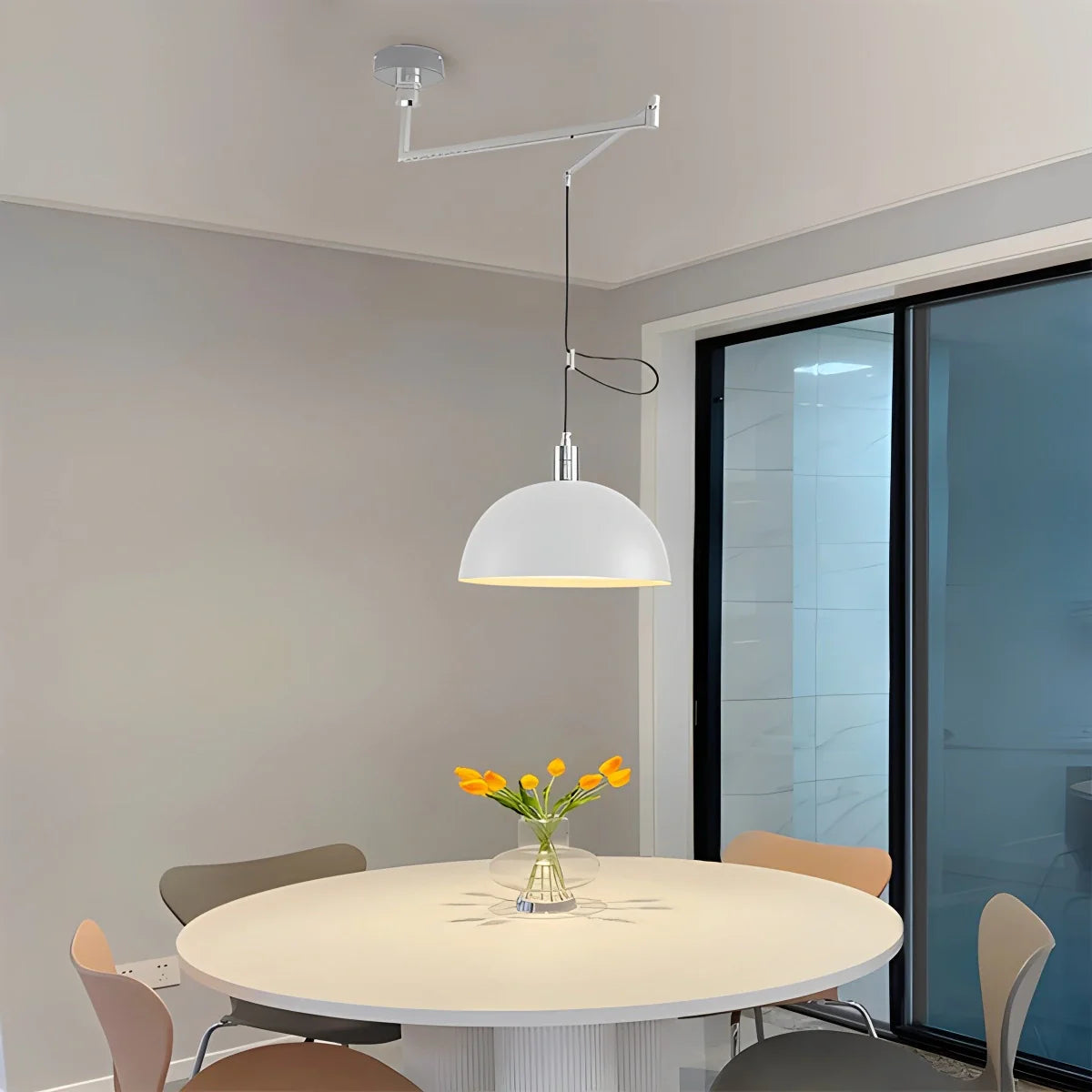 Feyran Bauhaus Creative Rocker Glass Pendant Light