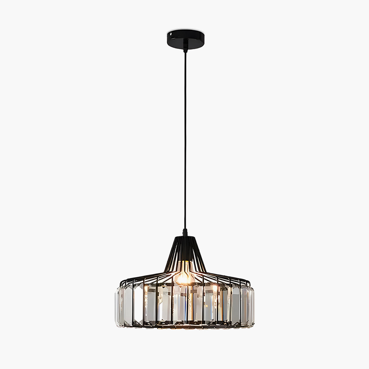 Feyran Modern Iron Art Glass Pendant Lamp for Kitchen
