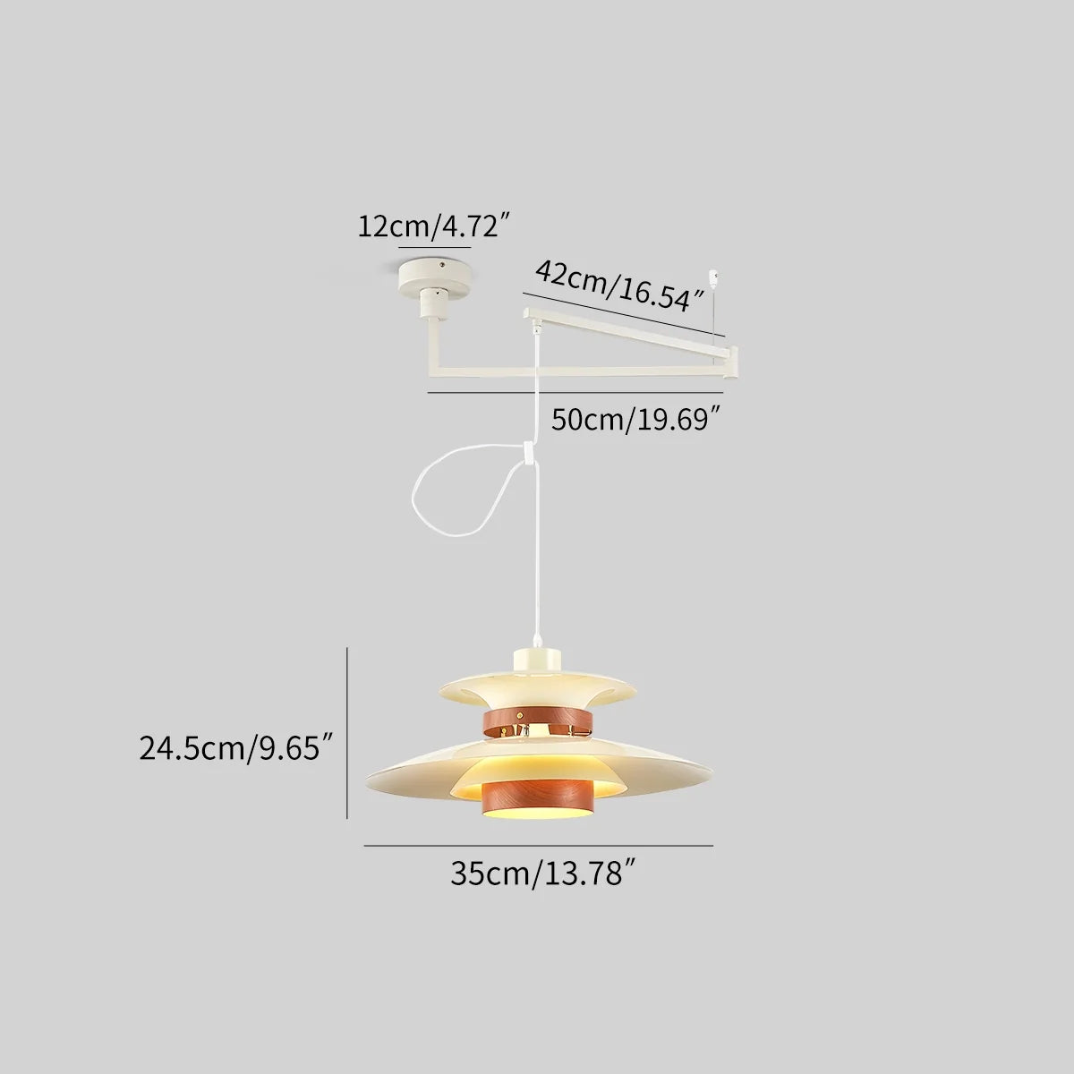 Feyran Mercero UFO Pendant Light for kitchen Dining Area