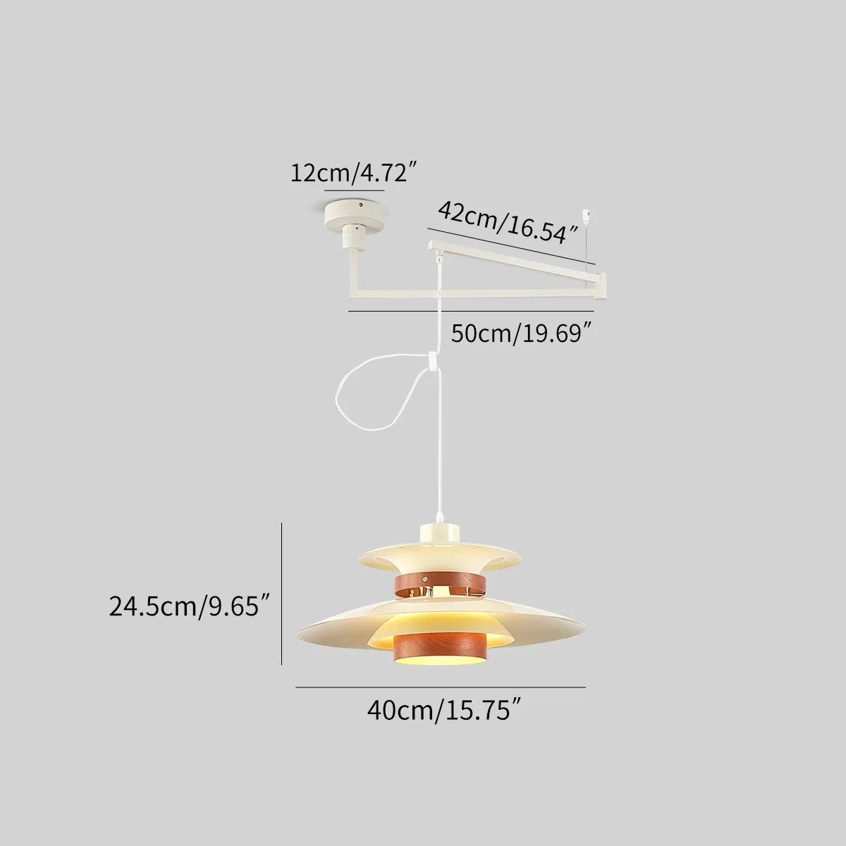 Feyran Mercero UFO Pendant Light for kitchen Dining Area