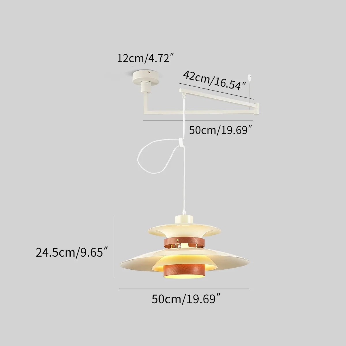 Feyran Mercero UFO Pendant Light for kitchen Dining Area