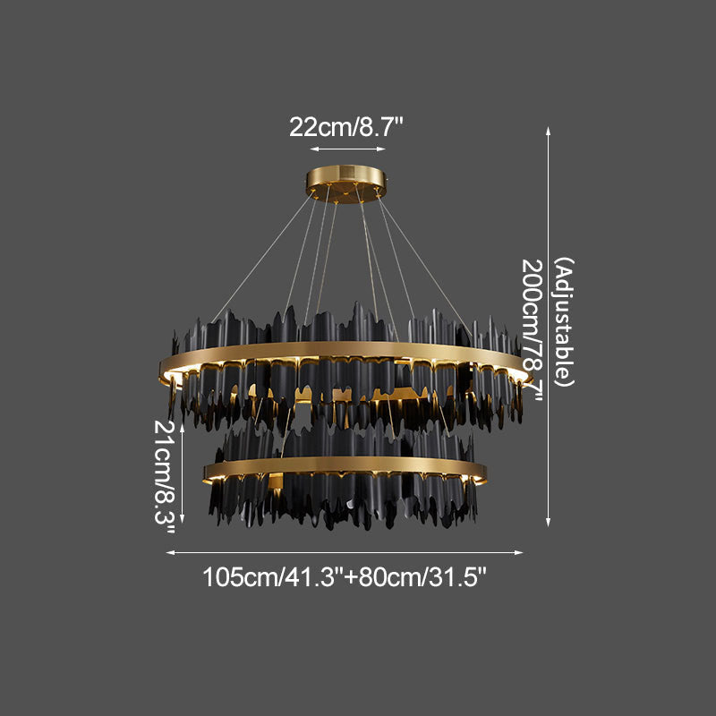 Feyran Modern Creative Round Chandelier