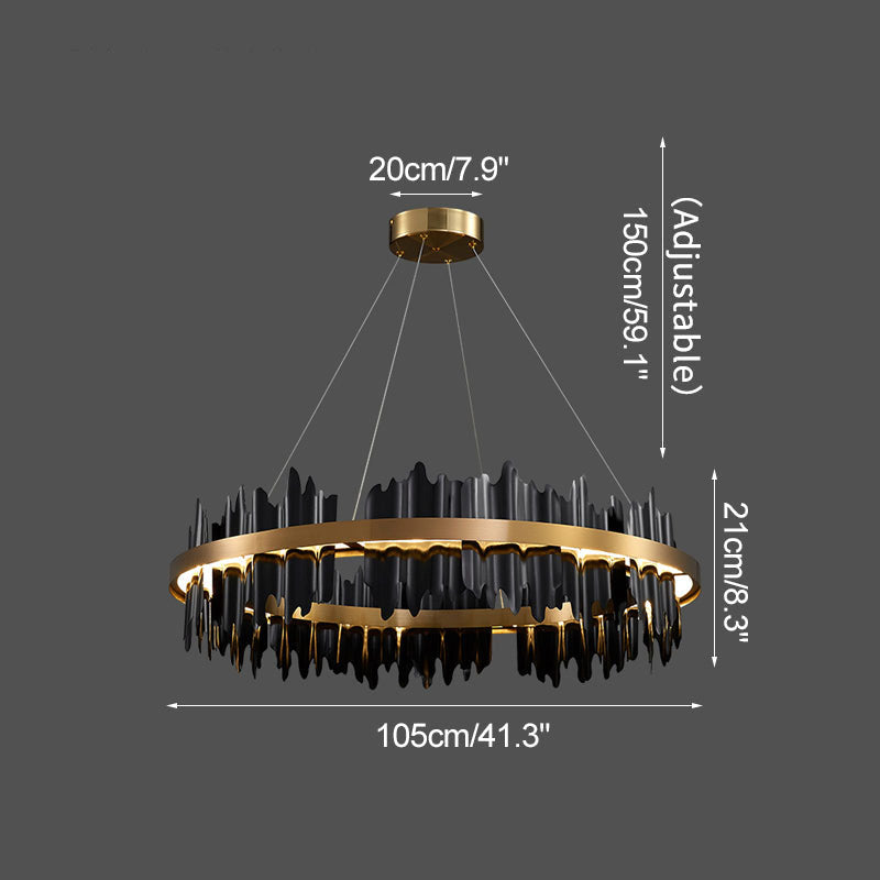 Feyran Modern Creative Round Chandelier