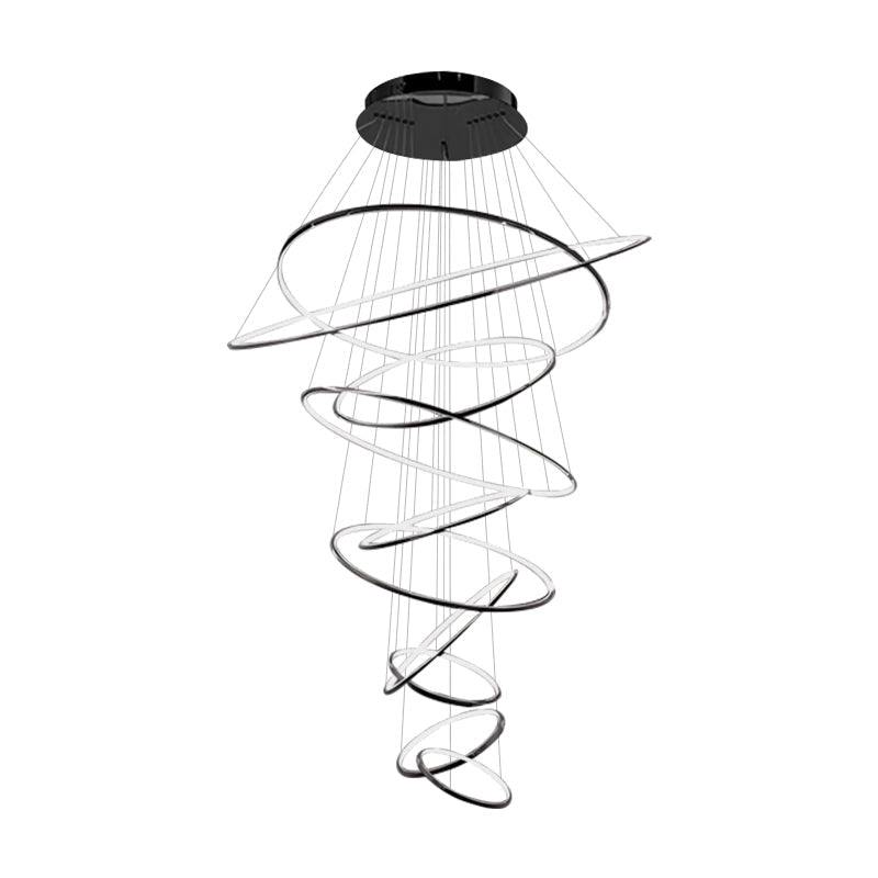 Feyran Large Tiered Ring Foyer Chandelier