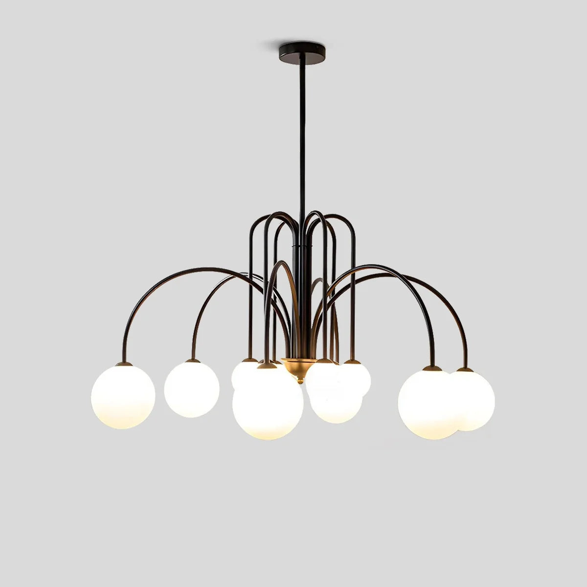 Feyran Avi Double Layer Glass Chandelier