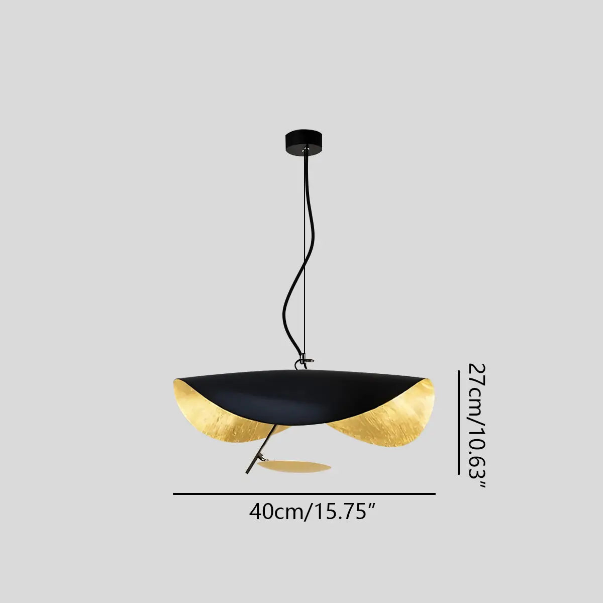 Feyran Modern Sculptural Leaf Pendant Light
