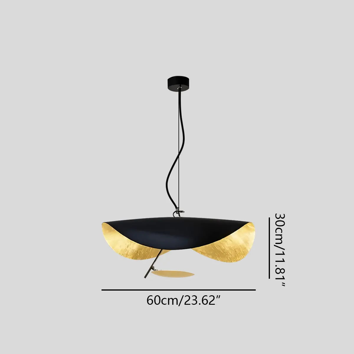 Feyran Modern Sculptural Leaf Pendant Light