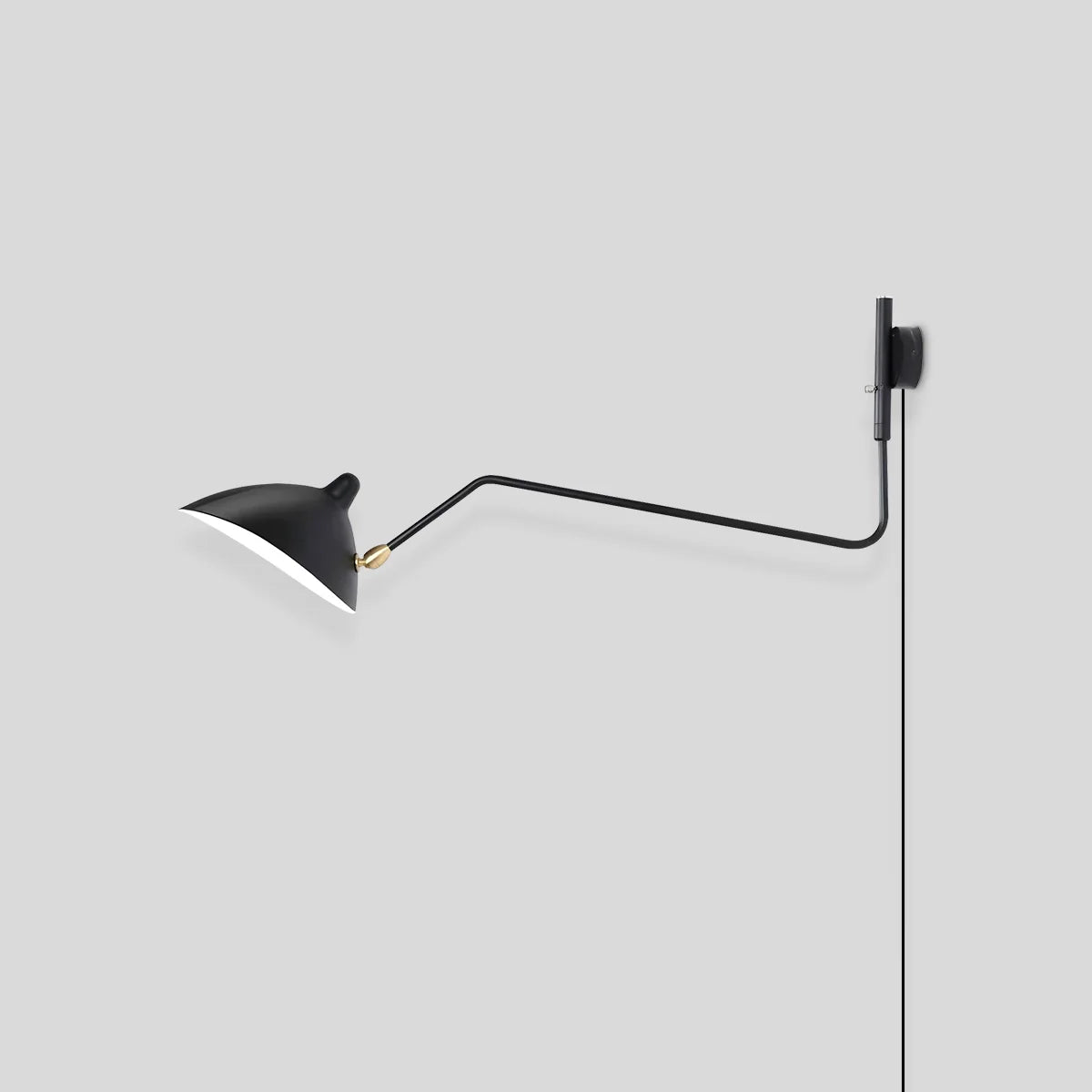 Feyran Two Arm Plug In Wall Sconce for Bedroom
