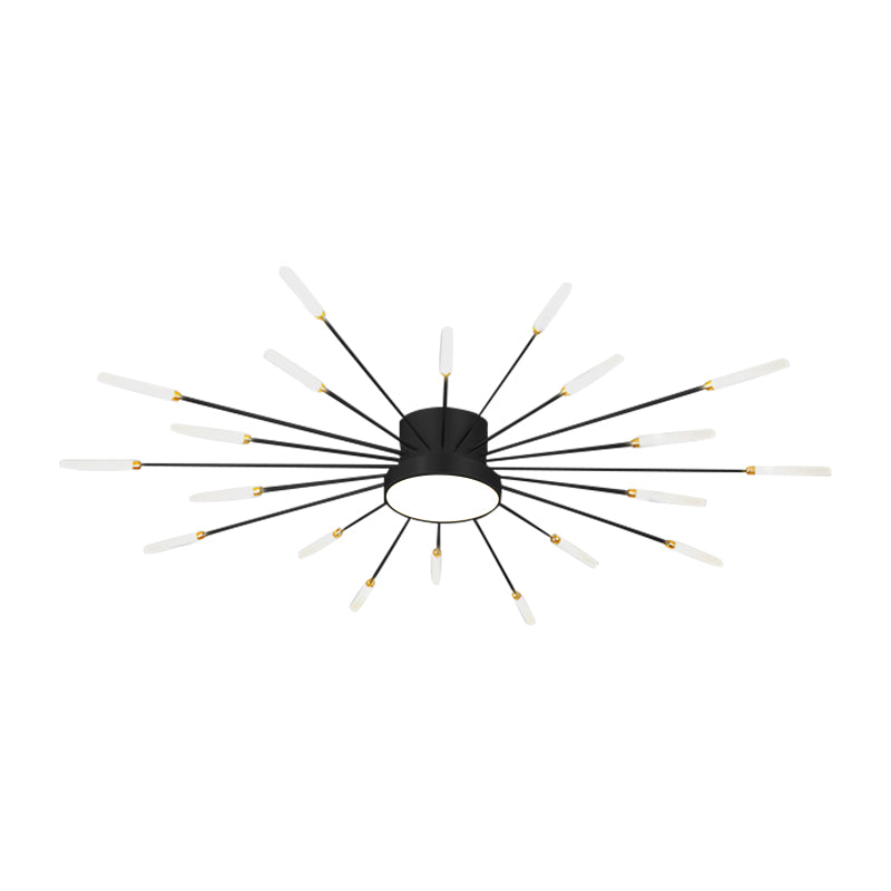 Feyran Fireworks Swirl Ceiling Light for Living Room