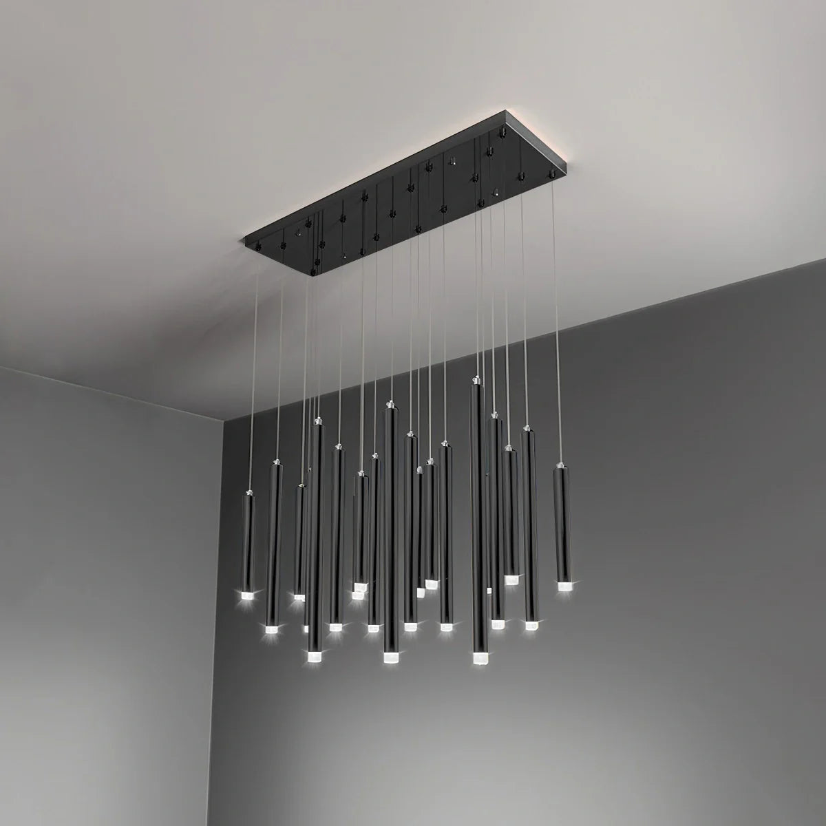Feyran Modern Luxury Large Long Cylindrical Chandelier