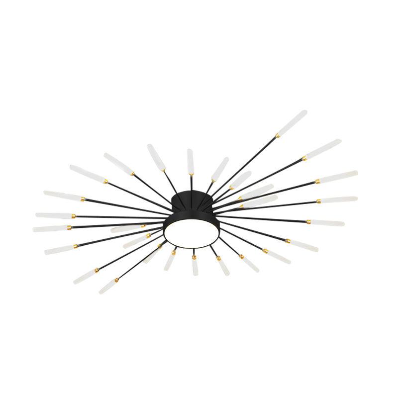 Feyran Fireworks Swirl Ceiling Light for Living Room