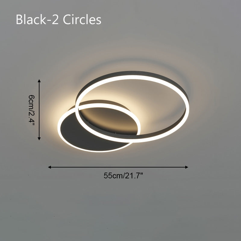 Feyran Circular LED Ceiling Light for Living Room