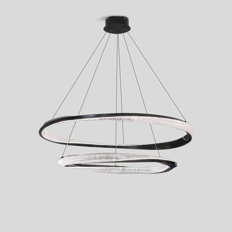 Feyran Modern Simple Mobius Circle Chandelier