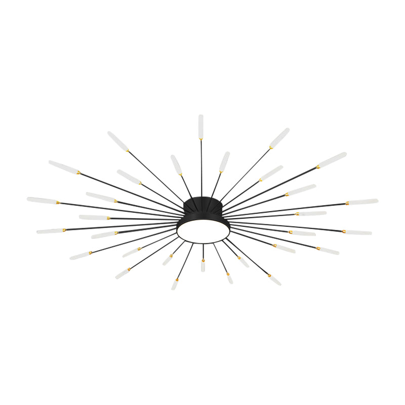 Feyran Fireworks Swirl Ceiling Light for Living Room