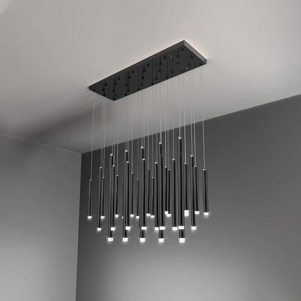 Feyran Modern Luxury Large Long Cylindrical Chandelier
