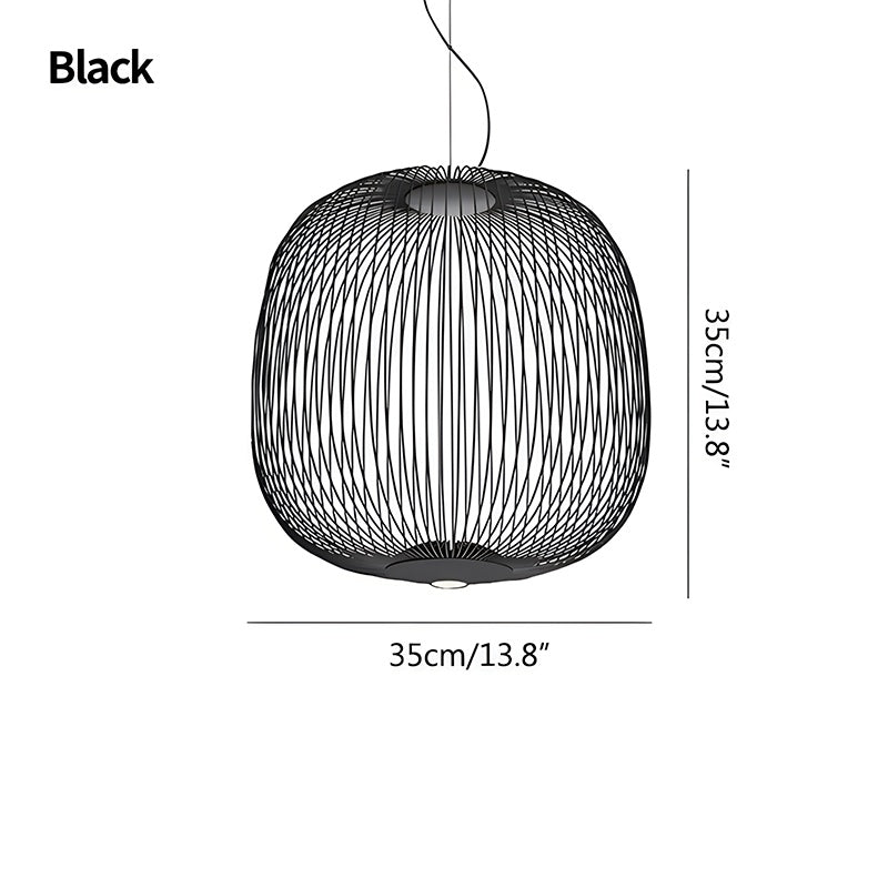 Feyran Foscarini Spokes Bird Cage Pendant Light