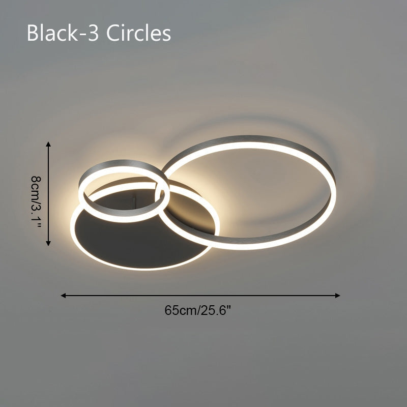Feyran Circular LED Ceiling Light for Living Room