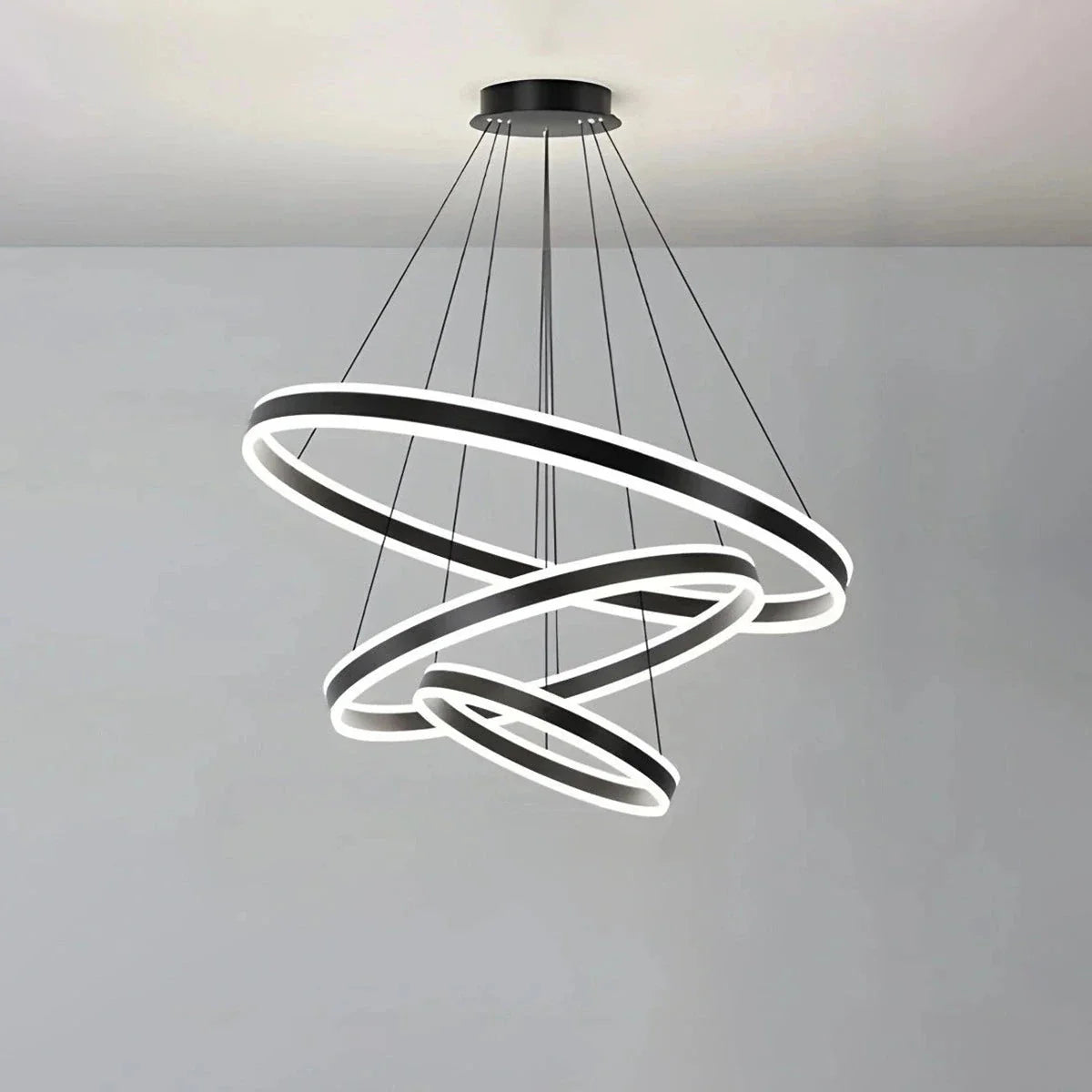 Feyran Circle Layered Living Room Chandelier