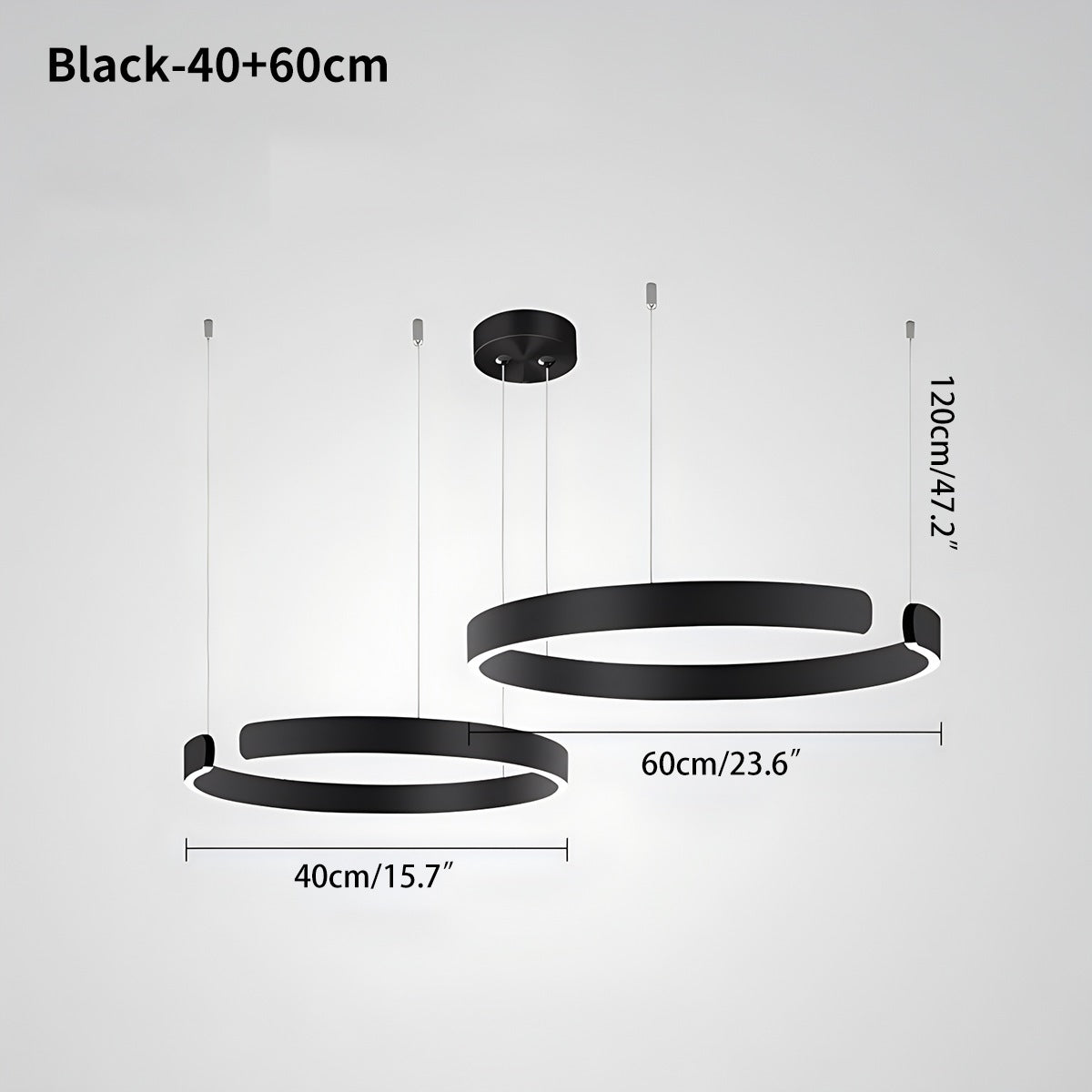 Feyran Modern Ring LED Chandelier for Living Room