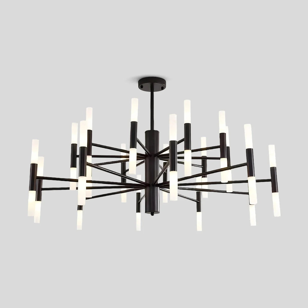 Feyran Adjustable Round Tube Chandelier