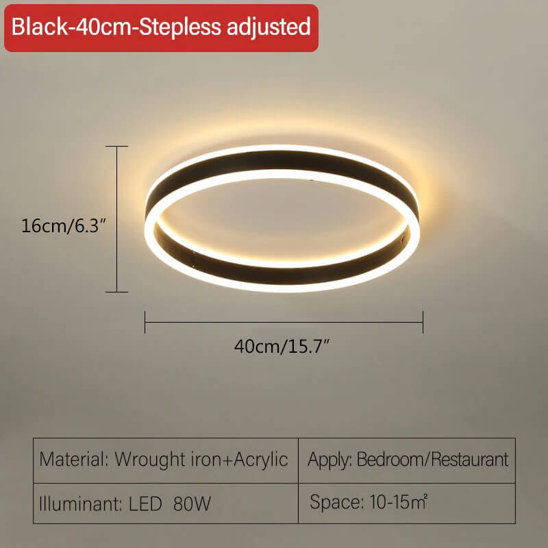 Feyran Simple Modern Round Ceiling Light