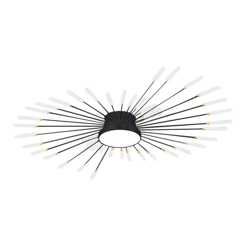 Feyran Fireworks Swirl Ceiling Light for Living Room