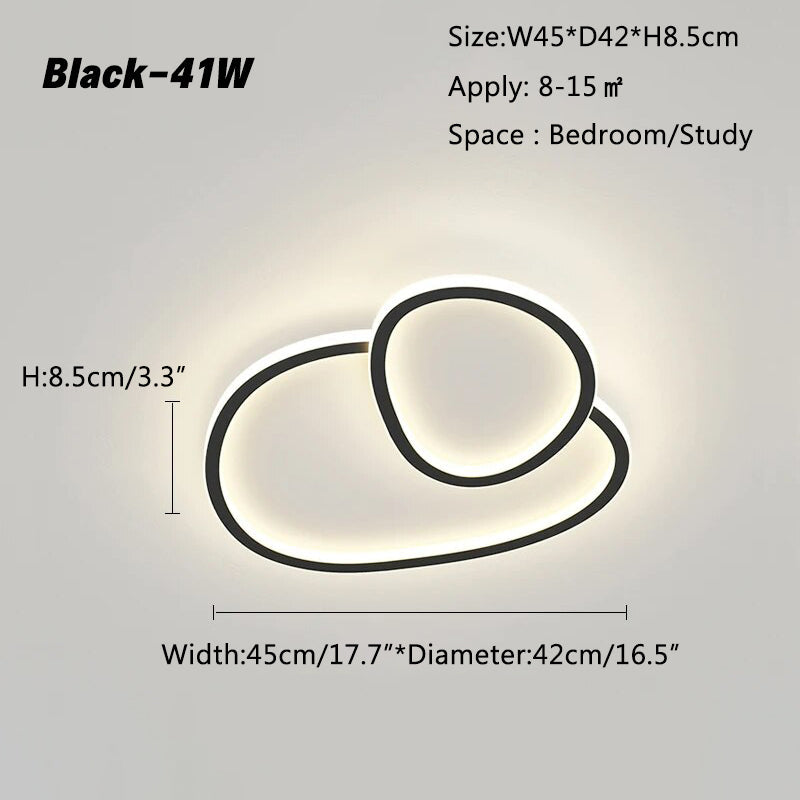 Feyran Creative Ring Ceiling Light for Living Room