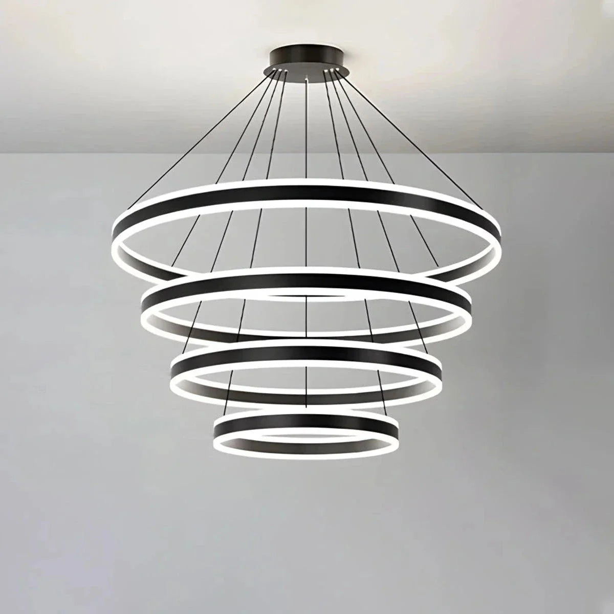 Feyran Circle Layered Living Room Chandelier