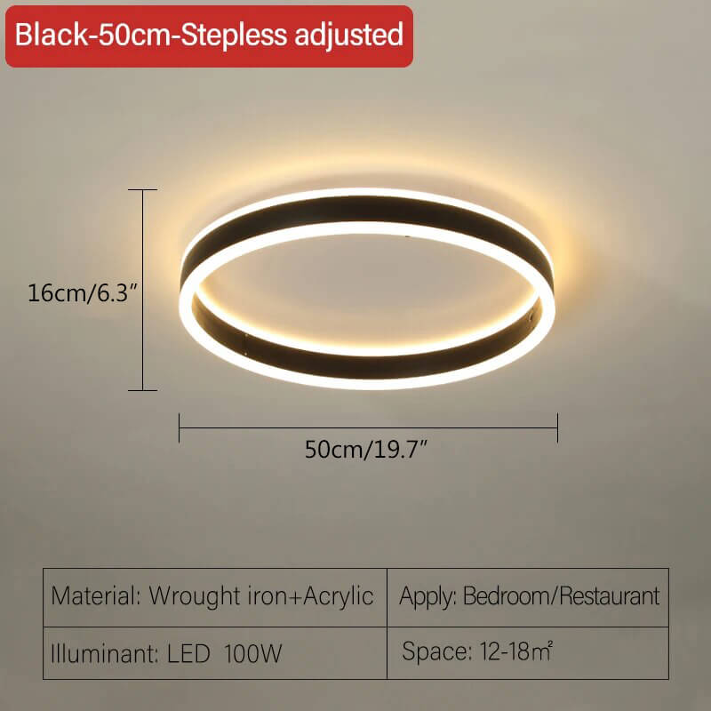 Feyran Simple Modern Round Ceiling Light