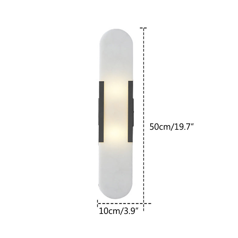 Feyran Luxury Spanish Alabaster Wall Sconce for Living Room