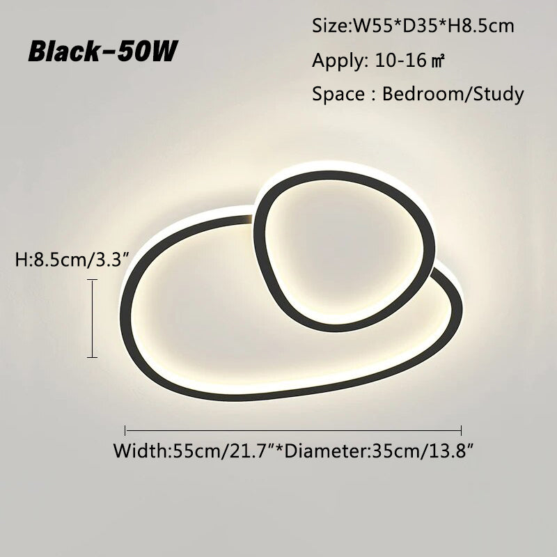 Feyran Creative Ring Ceiling Light for Living Room
