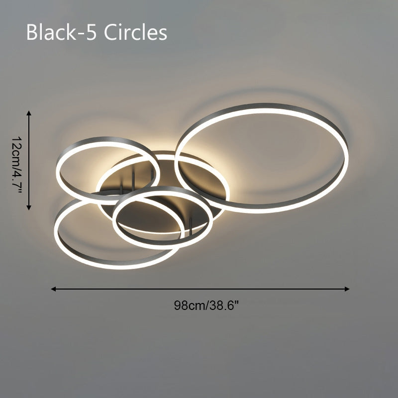 Feyran Circular LED Ceiling Light for Living Room