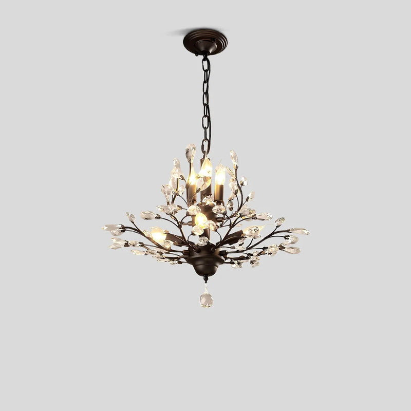 Feyran Tree Branch Crystal Chandelier for Living Room