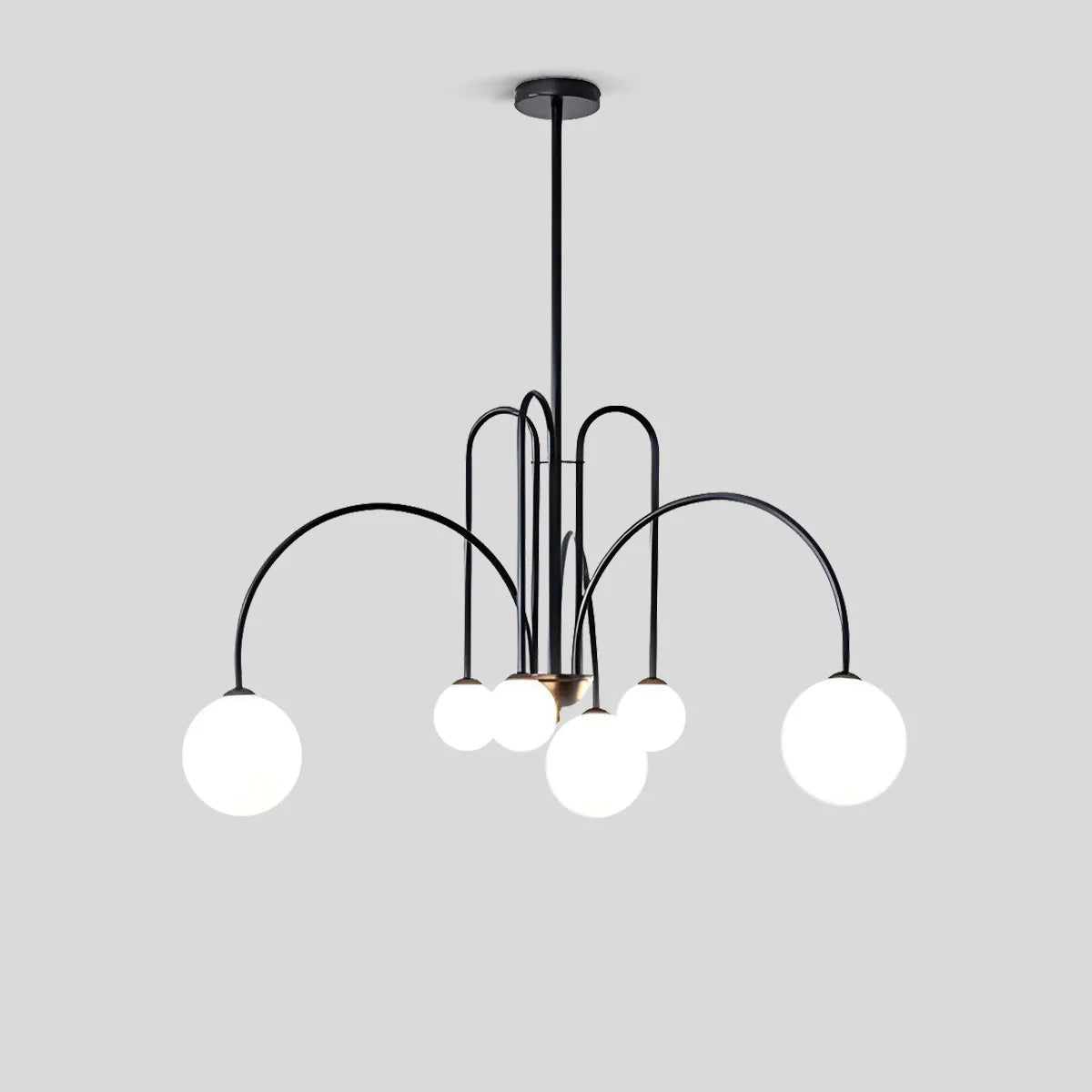 Feyran Avi Double Layer Glass Chandelier