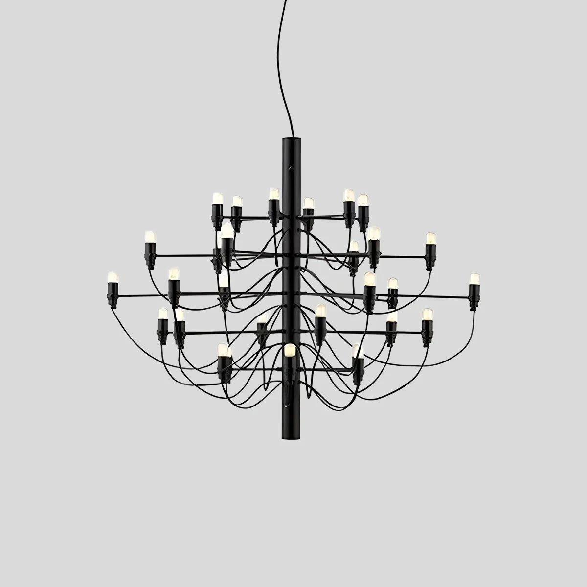 Feyran Tiered Modern Candle Chandelier