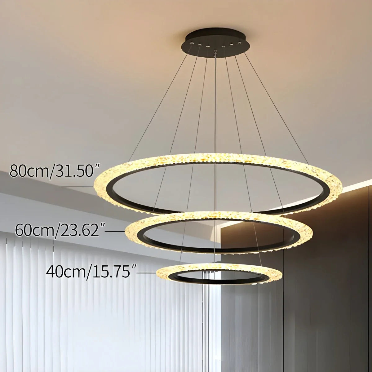 Feyran Light Luxury Chandelier for Living Room
