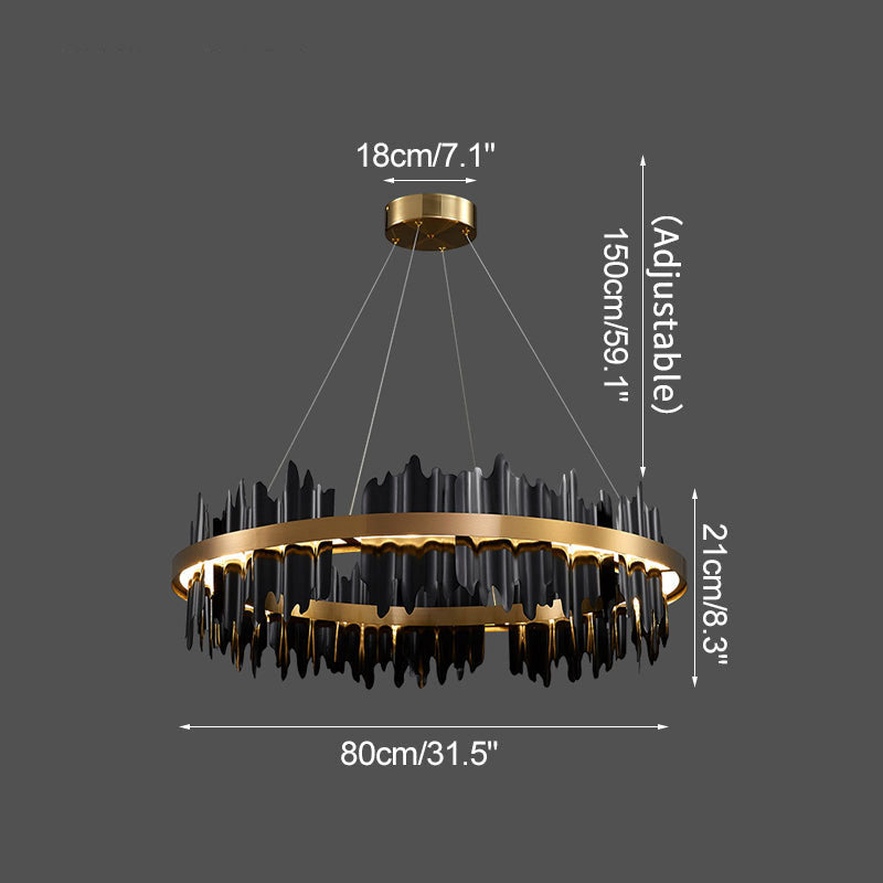 Feyran Modern Creative Round Chandelier