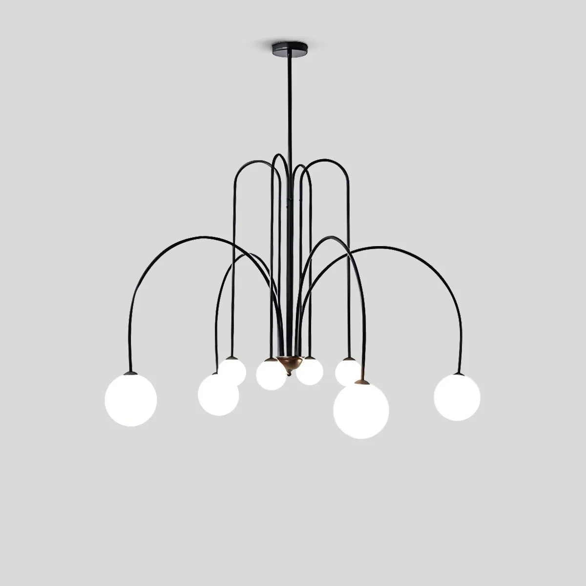 Feyran Avi Double Layer Glass Chandelier