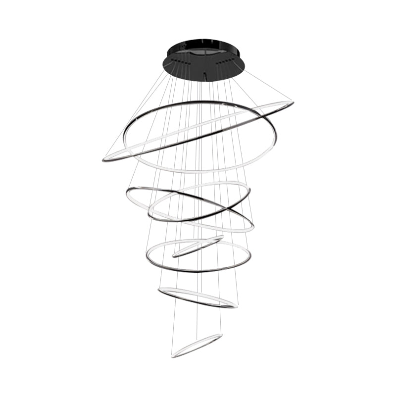 Feyran Large Tiered Ring Foyer Chandelier