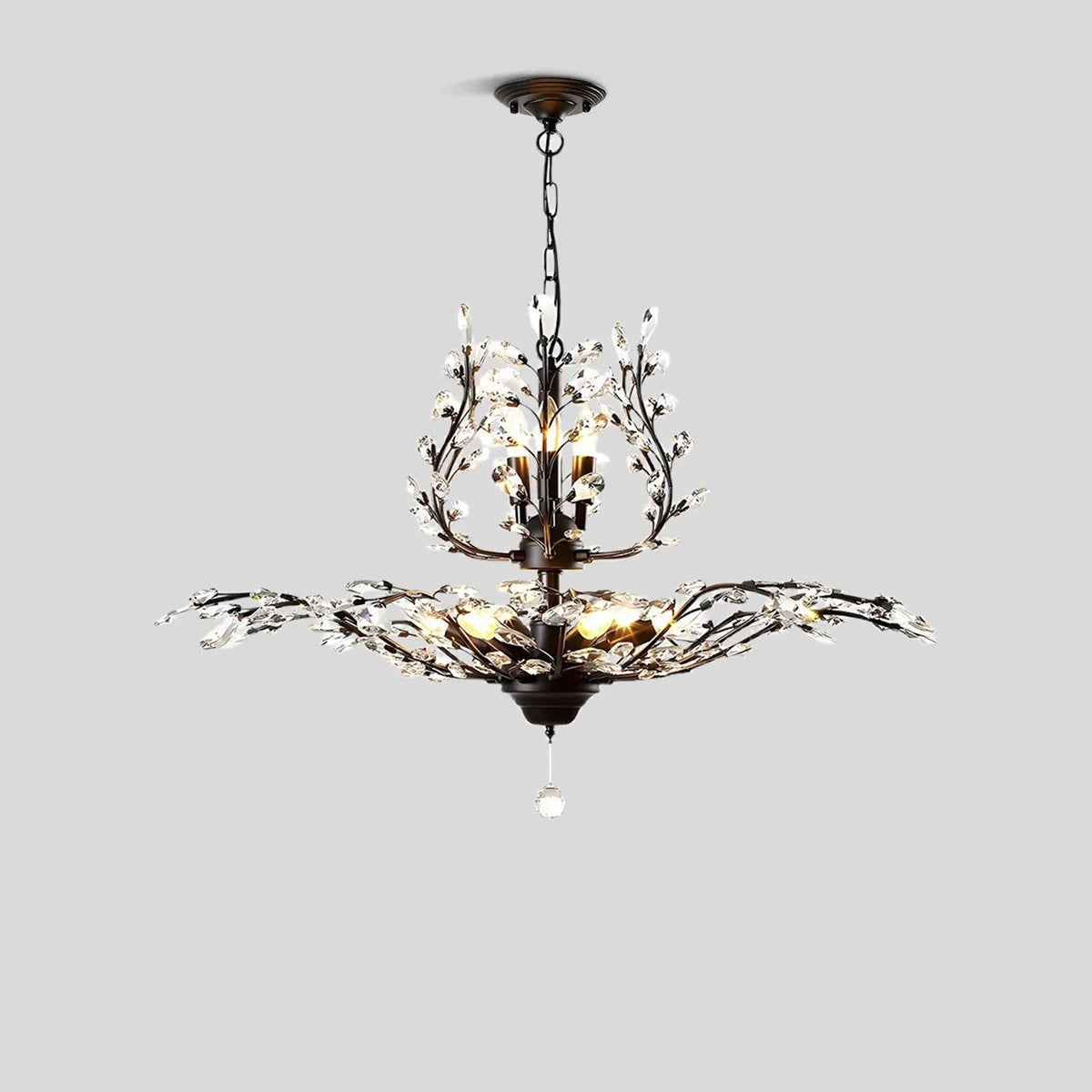 Feyran Tree Branch Crystal Chandelier for Living Room