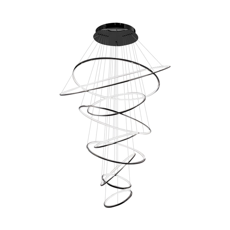 Feyran Large Tiered Ring Foyer Chandelier
